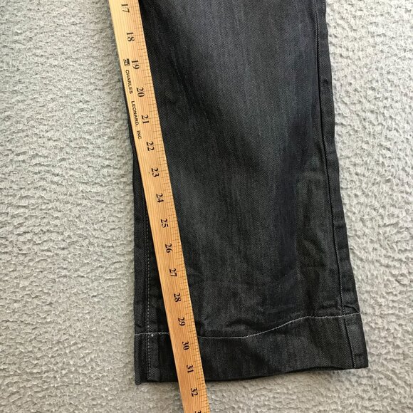 Flamingals Womens Curvy Fit Dark Wash Denim Jeans - Picture 9 of 11